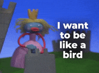 I want to be a bird