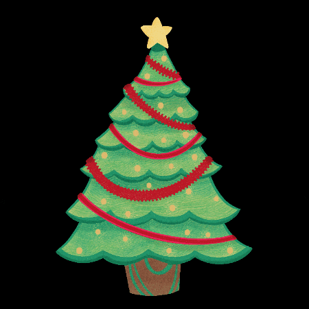 Christmas Tree GIF by Strudelbee