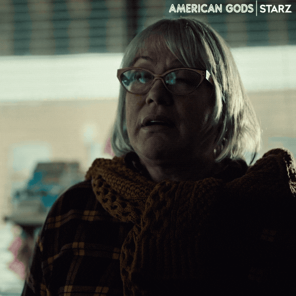 Season 3 Reaction GIF by American Gods