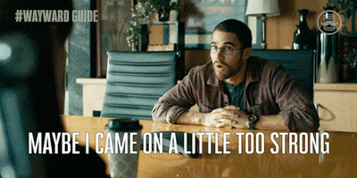 Sorry Darren Criss GIF by Tin Can Bros
