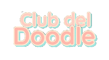 Club Doodle Sticker by Nicole Almendrada