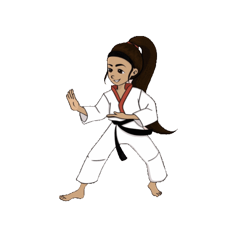Karate Sticker by Uplift Martial Arts
