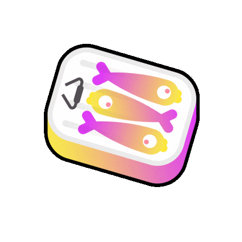 Click Black Neon Sticker by Blackneon studio