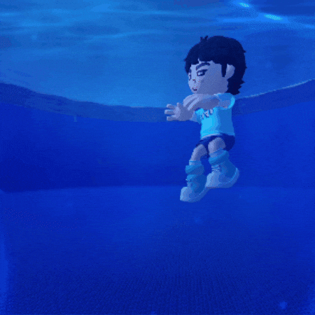 Pool Swimming GIF