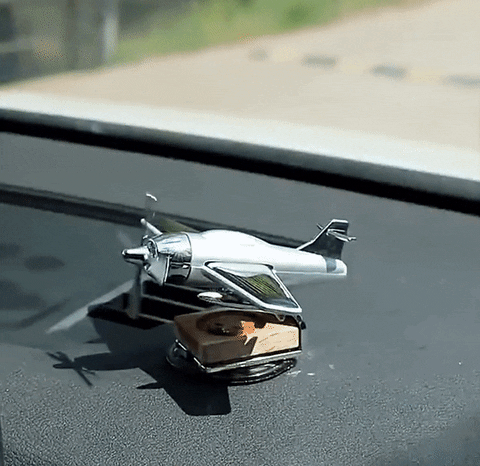 Solar Powered Aeroplane Car Air Freshener PakWheels, 50% OFF