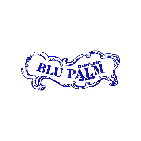 Blupalm Sticker by Blu Scarpa
