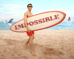 Tampax_it surf impossible ciclo surfista GIF