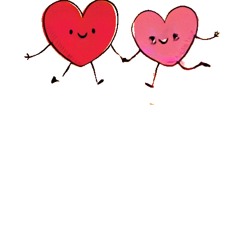 Perfect Match Hearts Sticker by Modepark Röther