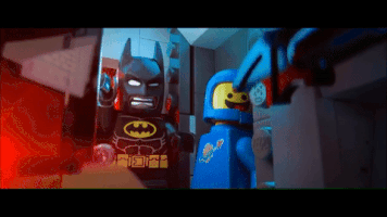 lydianyree batman the lego movie first try GIF