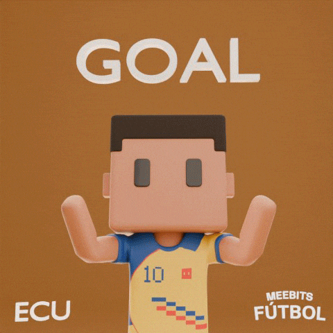 World Cup Football GIF by Meebits