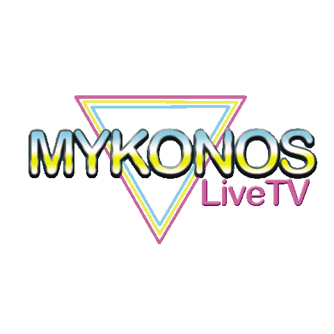 Mykonoslivetv Sticker