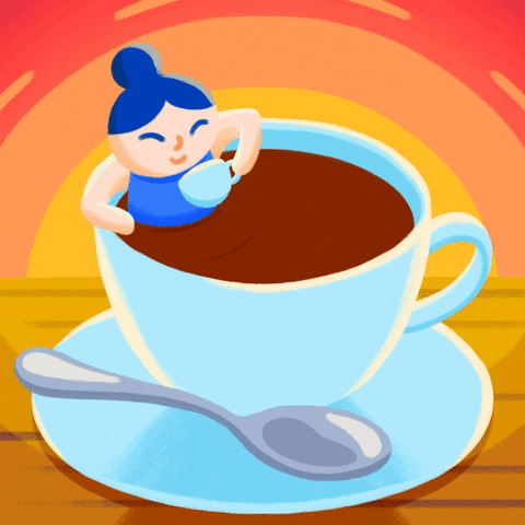 Animation Coffee GIF by Holler Studios