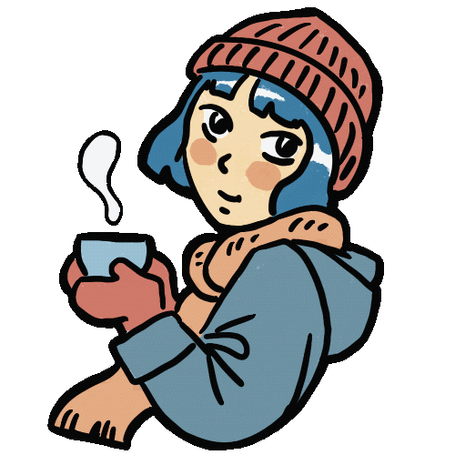 Winter Tea Sticker