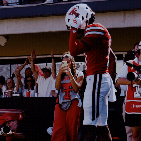 Red Raiders Celebration GIF by Texas Tech Football