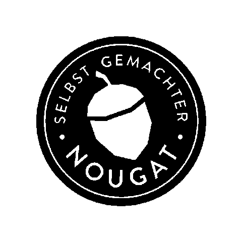 Nougat Sticker by Goldhelm Schokoladen Manufaktur