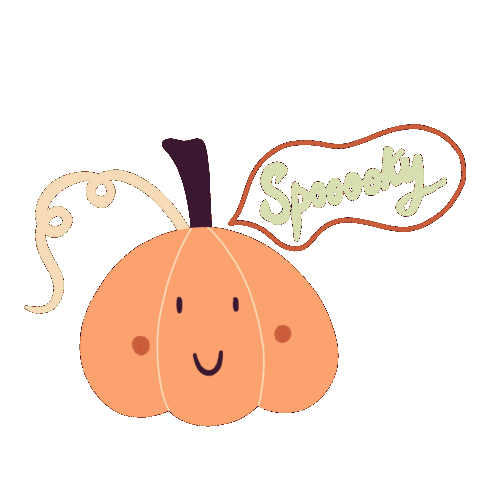 Jack O Lantern Halloween Sticker by Happy Mouse Studio