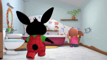 Children Toilet GIF by Bing Bunny
