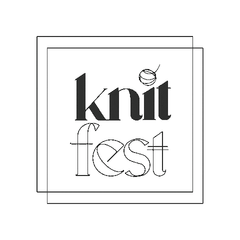 knitfest Sticker