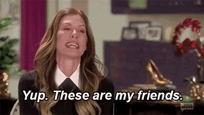 Image result for they are my friends gif