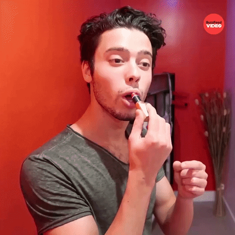 Makeup Kiss GIF by BuzzFeed