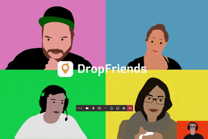 Illustration Calling GIF by DropFriends