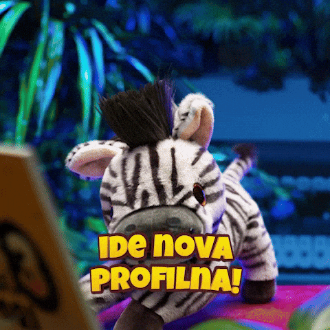 Zebra Safari GIF by IDEA