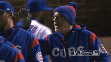 chicago cubs joe GIF by MLB