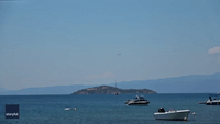 Jet Lands Dangerously Close to 'Planespotters' at Greek Airport