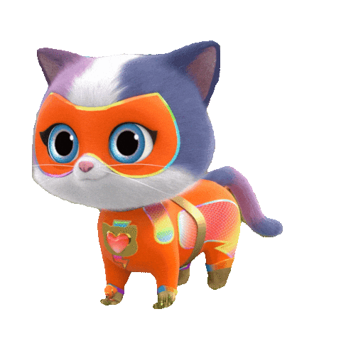 Super Hero Cat Sticker by Disney Jr.