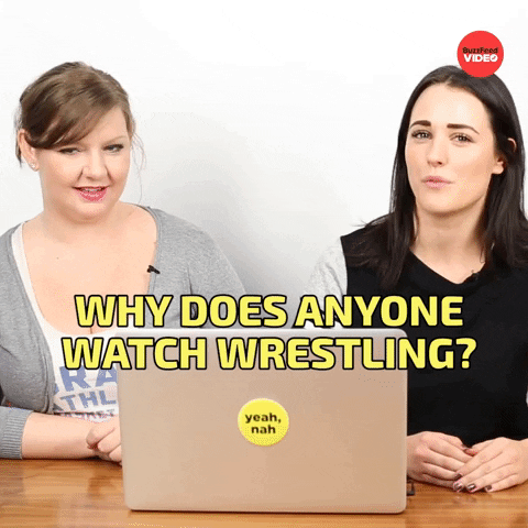 Wwe Wrestling GIF by BuzzFeed