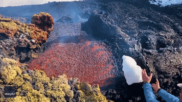 Italy Volcano GIF by Storyful