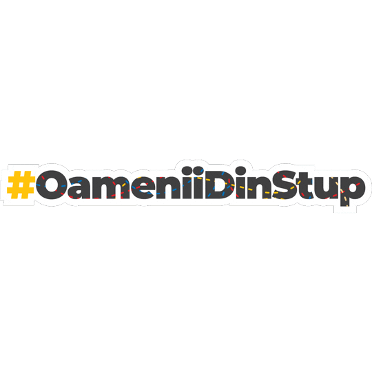 Oameniidinstup Sticker by STUP by BY
