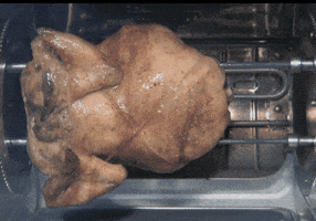 rotisserie chicken GIF