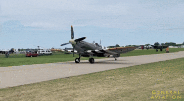 British Plane GIF