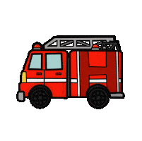 Fire Truck Sticker