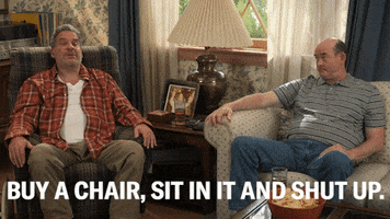 The Goldbergs Shut Up GIF by ABC Network
