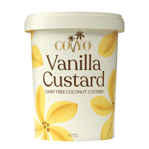 Coconut Custard Sticker by COYO