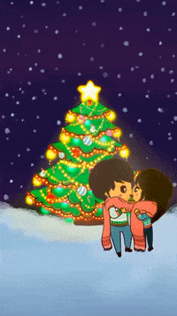 christmas couple gif tumblr