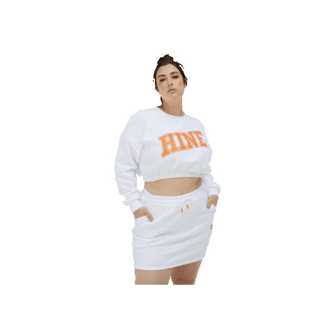 Orange Activewear Sticker by Hine Collection