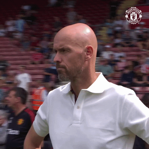 Angry Ten Hag GIF by Manchester United