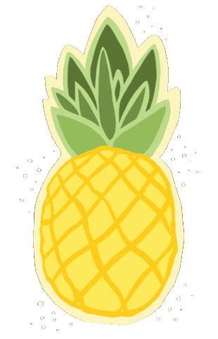 Fruit Pineapple Sticker