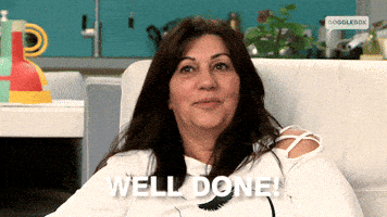 Well Done Clap GIF by Gogglebox Australia