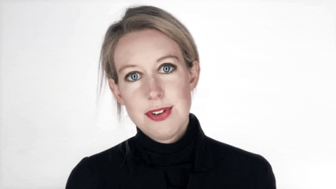 Elizabeth Holmes Theranos GIF - Find & Share on GIPHY