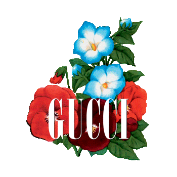 gucci flower logo