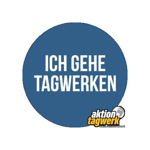 Aktion Tagwerk Sticker