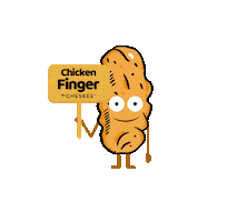Food Chicken Sticker by CHESKEE.ID