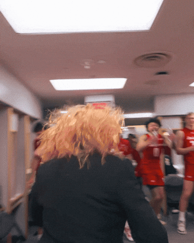College Basketball Win GIF by Wisconsin Badgers