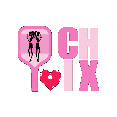 pickleball CHIX Sticker