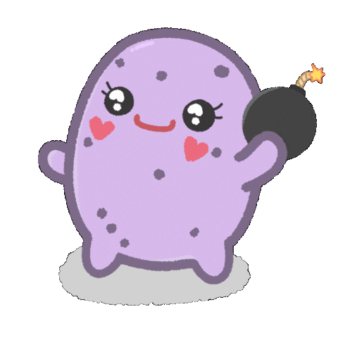 Purple Sticker