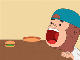 Feed Eating GIF by Just Ape